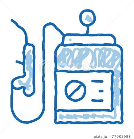 Spray Equipment doodle icon hand drawn illustration Spray Equipment doodle icon hand drawn illustration 77635988