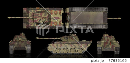 独第三帝国陸軍 パンサー戦車（1944年仕様） 77636166