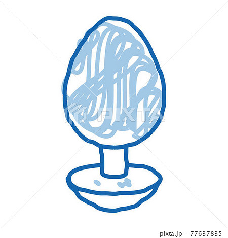 Anal Plug Sex Toy doodle icon hand drawn illustration Anal Plug Sex Toy doodle icon hand drawn illustration 77637835