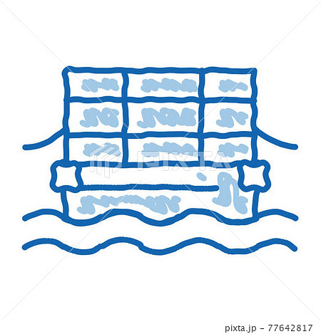 Public Transport Cable Ferry doodle icon hand drawn illustration Public Transport Cable Ferry doodle icon hand drawn illustration 77642817