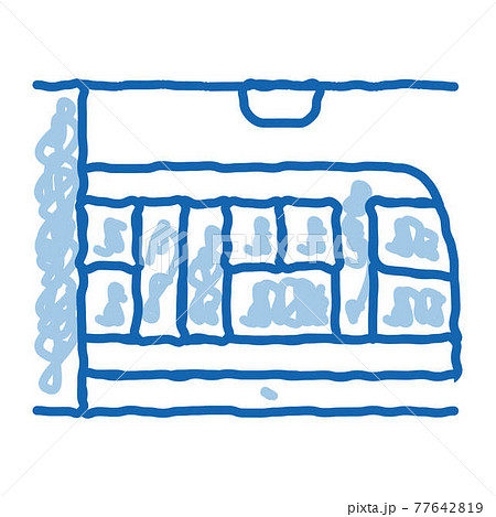 Public Transport Metro doodle icon hand drawn illustration Public Transport Metro doodle icon hand drawn illustration 77642819