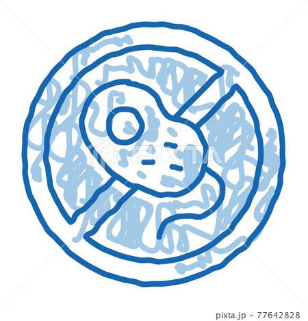 Anti Bacillus Bacteria doodle icon hand drawn illustration Anti Bacillus Bacteria doodle icon hand drawn illustration 77642828