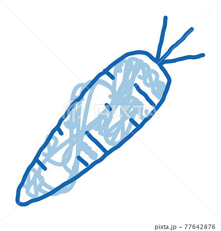 Healthy Food Vegetable Carrot doodle icon hand drawn illustration Healthy Food Vegetable Carrot doodle icon hand drawn illustration 77642876
