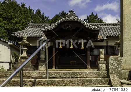 神前神社 拝殿 玉島八島 岡山県倉敷市 神前神社 拝殿 玉島八島 岡山県倉敷市 77644089