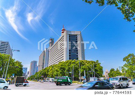 東京の都市風景 警視庁本部庁舎、桜田門周辺の風景 東京の都市風景 警視庁本部庁舎、桜田門周辺の風景 77644593