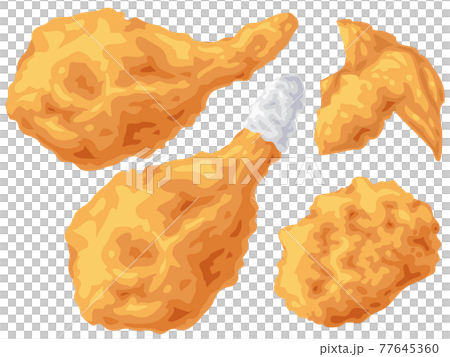 Fried chicken - Stock Illustration [77645360] - PIXTA
