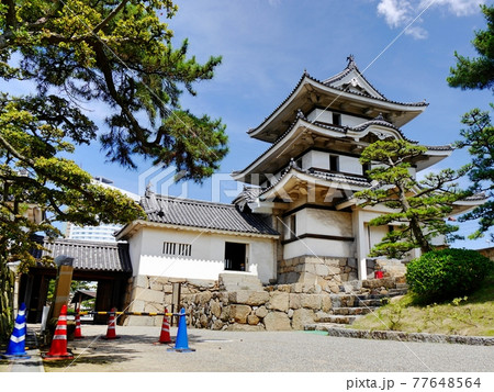 高松城北之丸水手御門・続櫓・月見櫓 高松城北之丸水手御門・続櫓・月見櫓 77648564