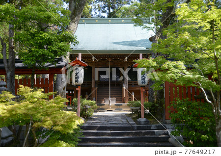 赤山禅院　本殿　京都市左京区 77649217