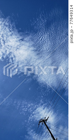 雲の情景　春の空　 77649314