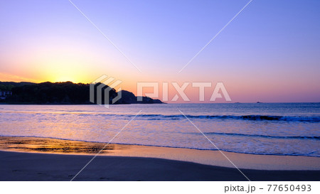 弓ヶ浜(夜明け) 弓ヶ浜(夜明け) 77650493