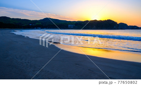 弓ヶ浜(夜明け) 弓ヶ浜(夜明け) 77650802