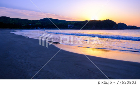 弓ヶ浜(夜明け) 弓ヶ浜(夜明け) 77650803