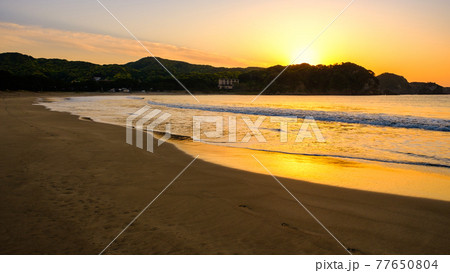 弓ヶ浜(夜明け) 弓ヶ浜(夜明け) 77650804
