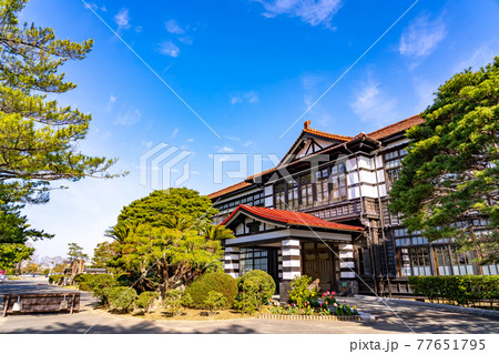 山口県萩市　春の萩明倫学舎 77651795