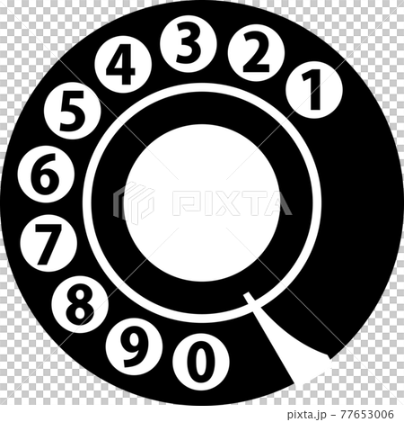 撥號型電話撥號圖標 77653006