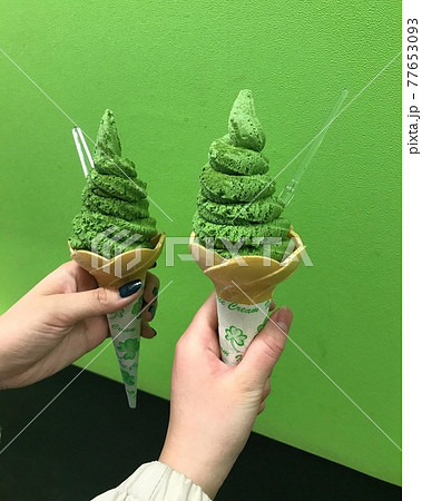 抹茶ソフト 抹茶ソフト 77653093