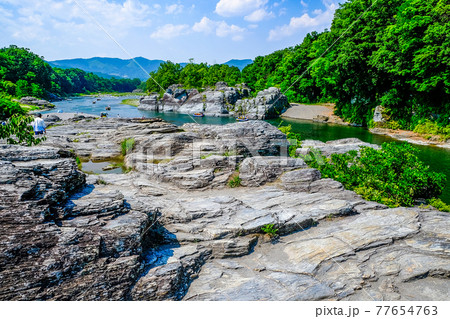 岩畳と船下り3 岩畳と船下り3 77654763