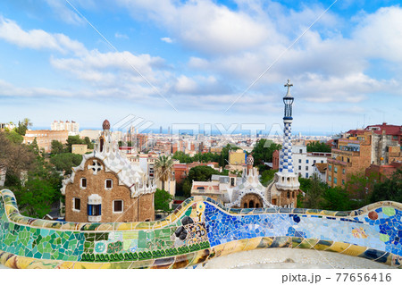 Park Guell, Barcelona 77656416