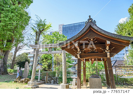 神社仏閣　西向天神社　東京都新宿区 77657147