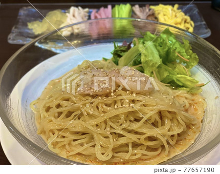 宮城県仙台市にある冷やし中華発祥の店「龍亭」の冷やし中華 77657190