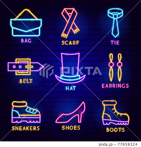 Fashion Clothing Label Set 77658324