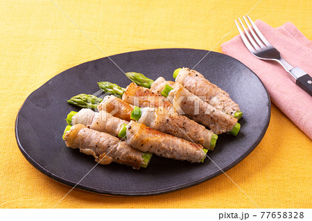 アスパラガス肉巻き アスパラガス肉巻き 77658328