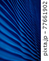 Decorative background blue color, striped texture upper and lower gradient. Wallpaper. Art. Design. 77661902