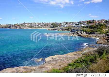 シドニーで最も美しい海岸線の散歩道　Bondi to Coogee Coastal Walk 77661924