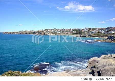 シドニーで最も美しい海岸線の散歩道　Bondi to Coogee Coastal Walk 77661927