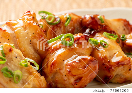 グリルチキン(ねぎ塩たれ)。 77662206