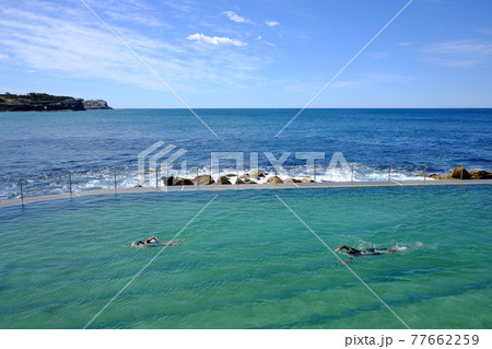 シドニーで最も美しい海岸線　ボンダイアイスバーグ　Bondi Icebergs　オーシャンプール 77662259