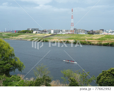 東京板橋・荒川中流域の風景 77662992