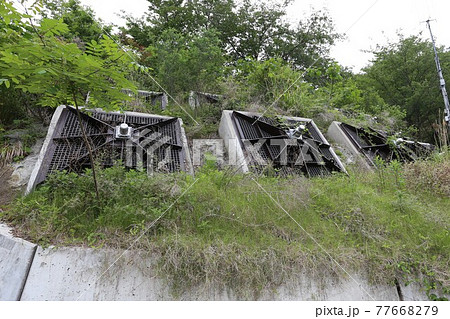 地すべり対策工事　アンカー工 77668279
