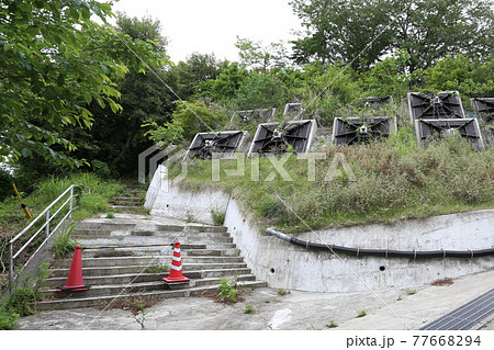 地すべり対策工事 アンカー工 地すべり対策工事 アンカー工 77668294