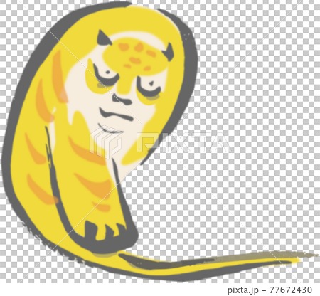 鳥獸素描型 鍬蕙sai 虎 插圖素材 圖庫
