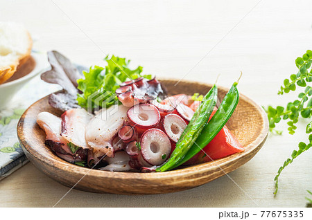 タコのカルパッチョ 77675335