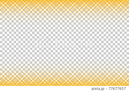 Halftone top and bottom frame (yellow) 77677657