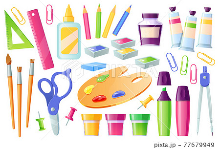 School supplies and stationery, learning items set School supplies and stationery, learning items set 77679949