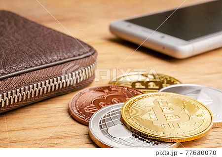 仮想通貨のイメージ 仮想通貨のイメージ 77680070
