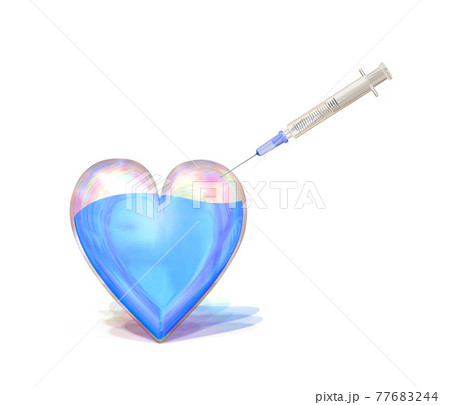 ウイルスへワクチン接種 ウイルスへワクチン接種 77683244
