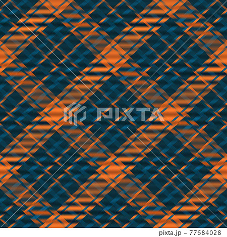Plaid pattern seamless. Check fabric texture. Stripe square background. Vector textile design. 77684028
