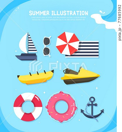 ソース 夏 アイコン 77685992