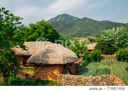 Naganeupseong Nagan folk village in Suncheon, Korea Naganeupseong Nagan folk village in Suncheon, Korea 77687466