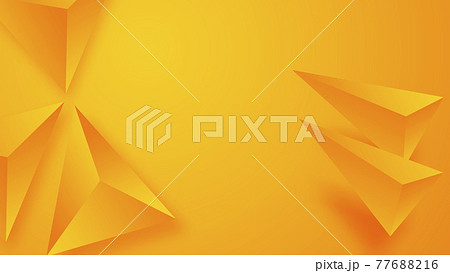Abstract Triangle Background. 3D Triangles 77688216