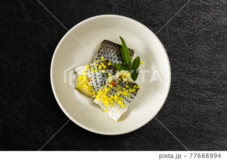 こはだの粟漬 Dotted gizzard shad pickled Japanese food こはだの粟漬 Dotted gizzard shad pickled Japanese food 77688994