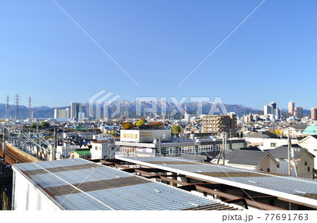 京王線多摩境駅付近より橋本駅方面を望む(東京都町田市)【2019.11】 京王線多摩境駅付近より橋本駅方面を望む(東京都町田市)【2019.11】 77691763