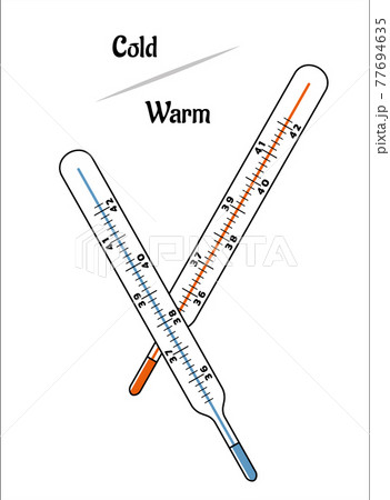 cold and warm thermometer 77694635