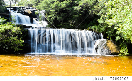 motion water fall in australia 77697108