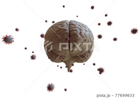 3D rendering Coronavirus effect on mental health. Psychological problems after being ill with COVID-19. 3D illustration. Depression from social distancing, isolated stay home alone in COVID-19 3D rendering Coronavirus effect on mental health. Psychological problems after being ill with COVID-19. 3D illustration. Depression from social distancing, isolated stay home alone in COVID-19 77699633