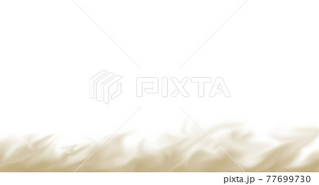 砂埃のラインエフェクトのイラスト素材